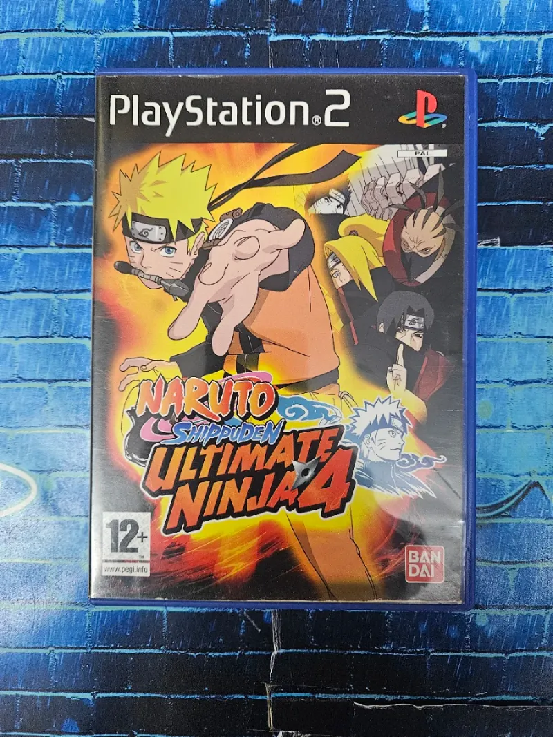 Naruto Shippuden Ultimate Ninja 4 PS2