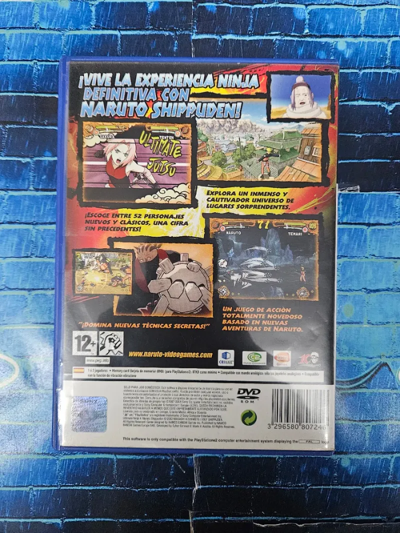 Naruto Shippuden Ultimate Ninja 4 PS2 afbeelding 2