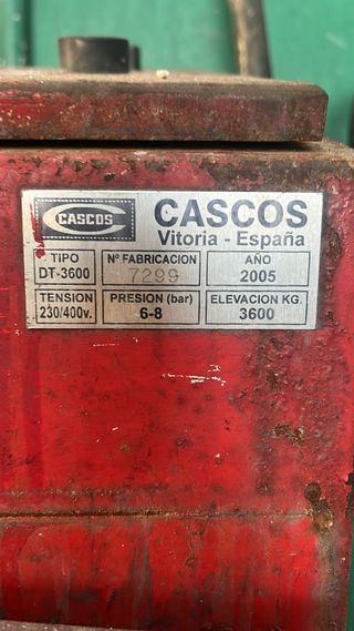 Elevador Tijera para coches