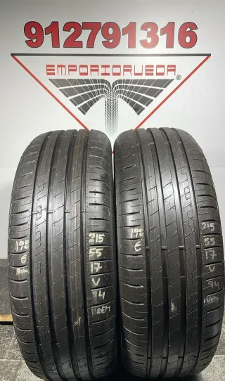 215 55 17 V GOODYEAR RUEDA PREMIUM YA MONTADA