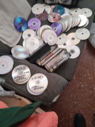 Lote +100 DVDs, CDs y Películas VHS