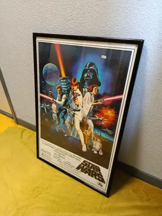 PÓSTER STAR WARS ep., IV: UNA NUEVA ESPERANZA.