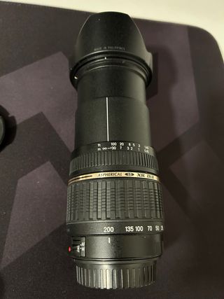 Objetivo Tamron AF 18-200mm F/3.5-6.3 macro.