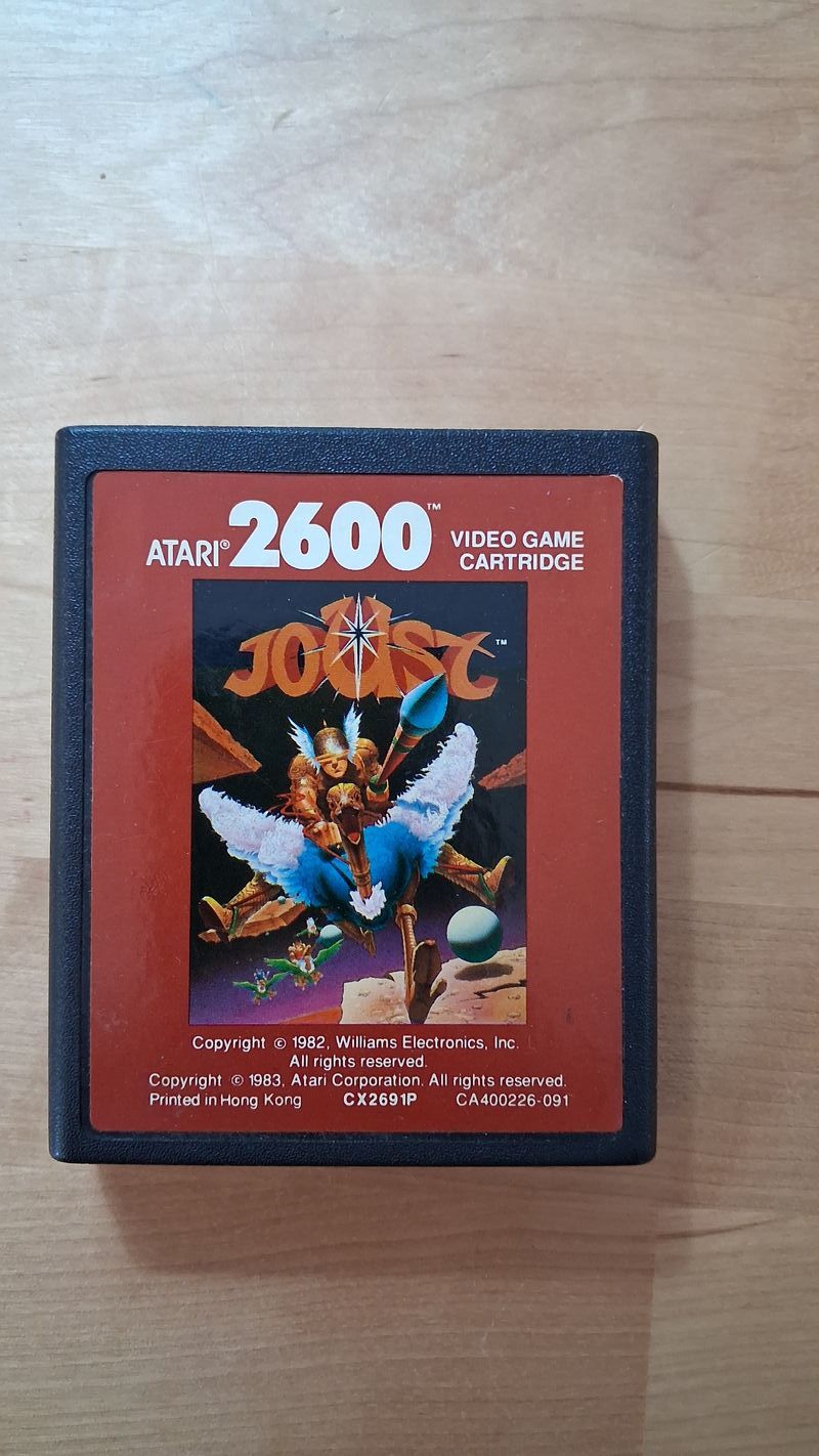 Joust Atari 2600 Videojuego