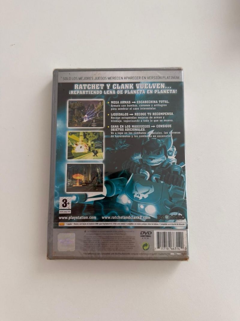 Ratchet & Clank 2 Totalmente a Tope PS2 Precintado afbeelding 2
