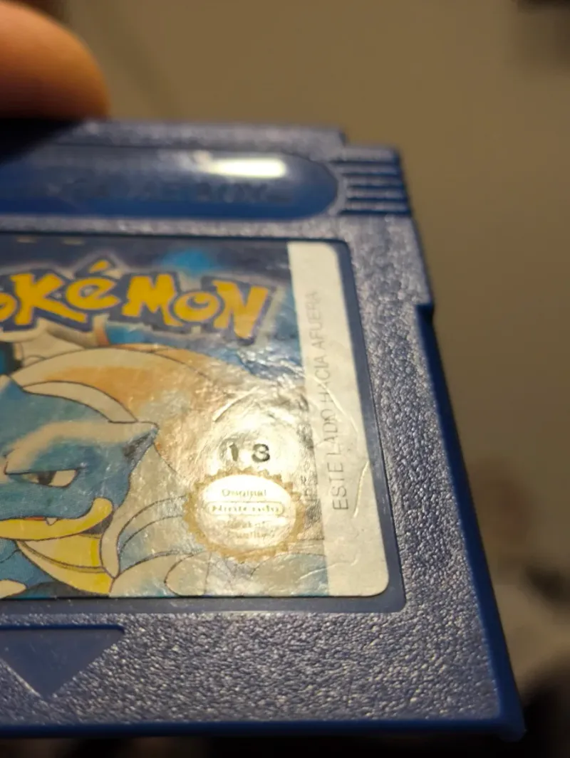 Pokémon Edición Azul Game Boy afbeelding 2