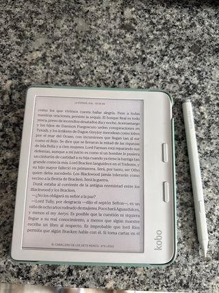 Ebook Kobo Libra Colore + Kobo stylus 2 + custodia