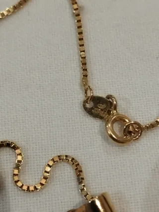Cadena Oro 18k Colgante Perrito
