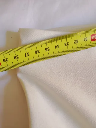 Pantalón ancho H&M beige talle alto