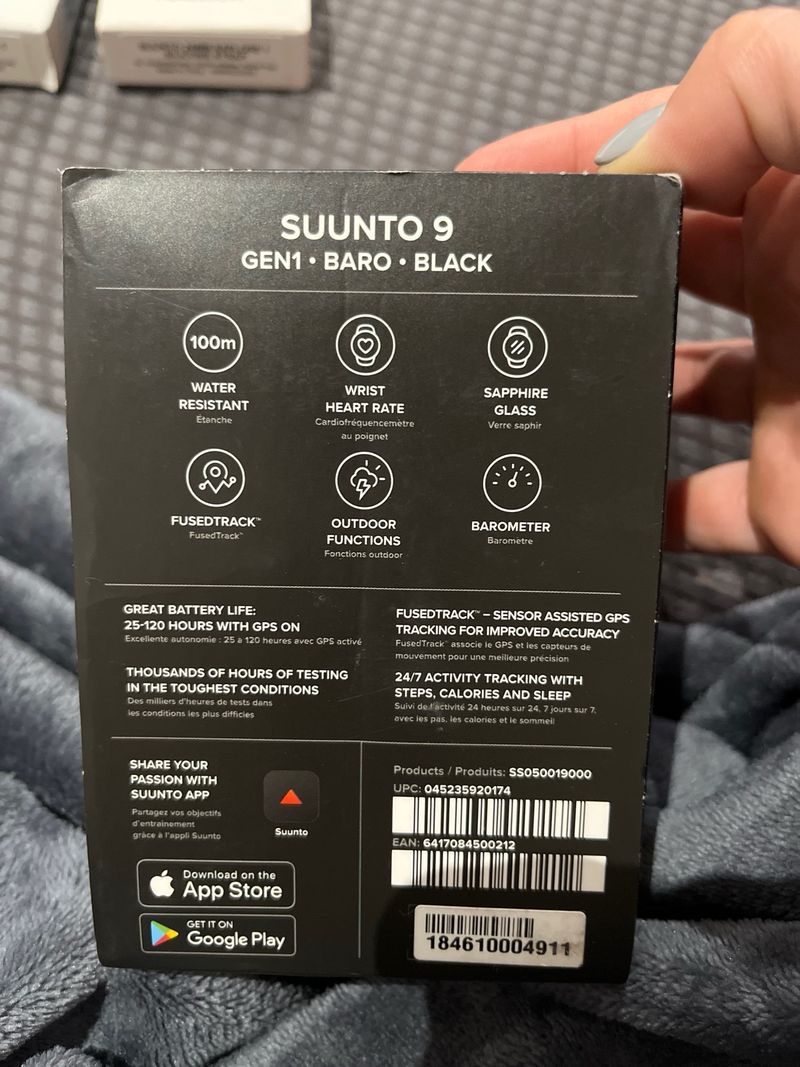 Suunto 9 Baro Negro afbeelding 9