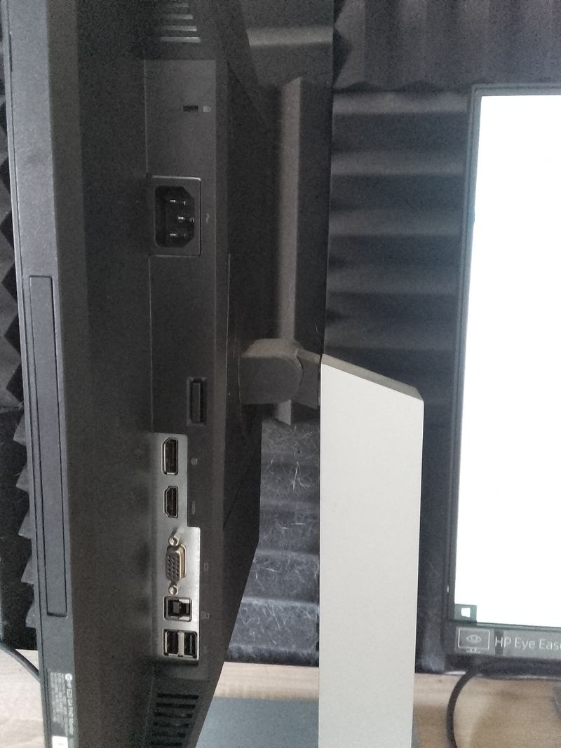 Monitor HP E23 G4 FHD Negro afbeelding 3