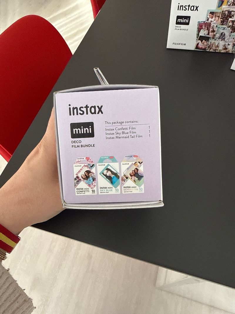 3 Cajas Fujifilm Instax Mini Deco Film Bundle afbeelding 3