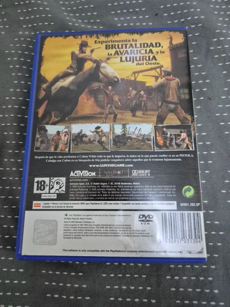 Gun PS2 PAL Completo afbeelding 3
