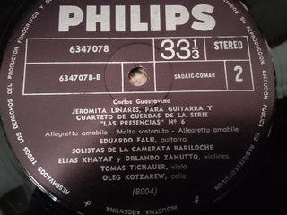 Vinilo Camerata Bariloche Eduardo Falú