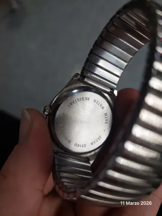 Orologio Tamoil Vintage Nero Argento