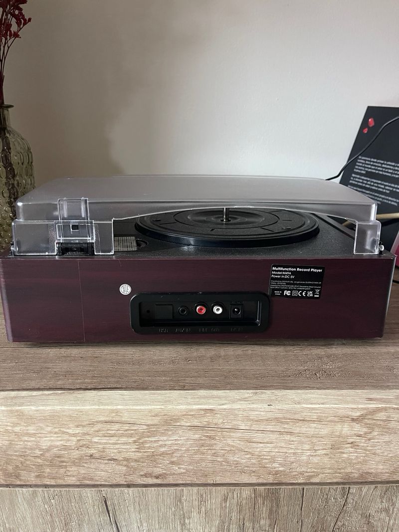 Tocadiscos Vintage Marrón afbeelding 3