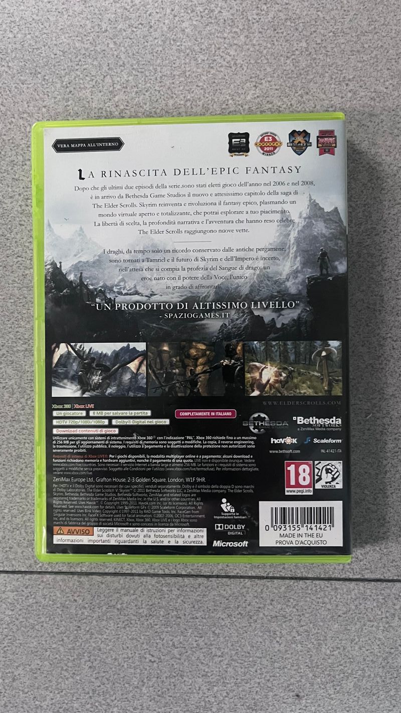 The Elder Scrolls V Skyrim XBOX 360 afbeelding 2
