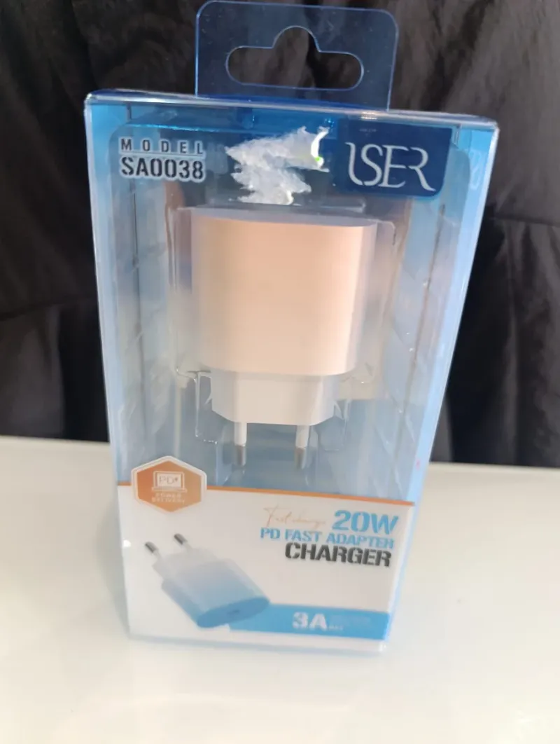 Cargador USER PD Fast Charger 20W