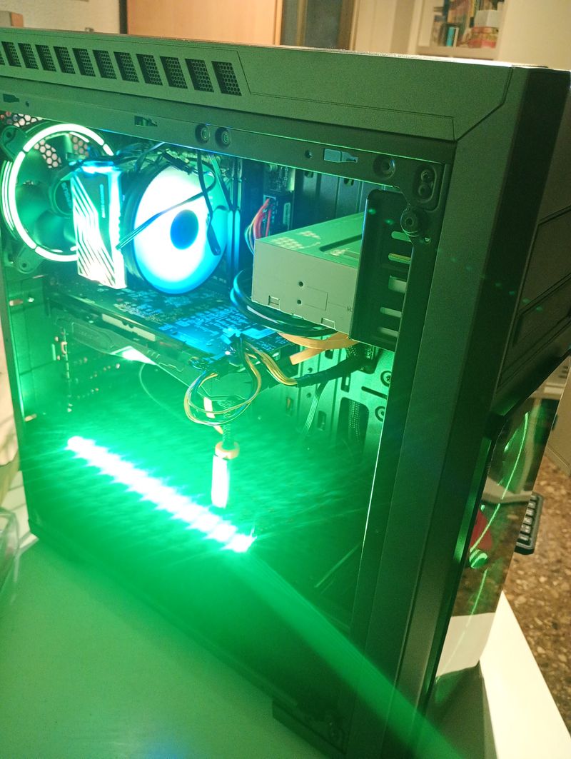 Ordenador Gaming i5 10400f VSPC Negro afbeelding 4