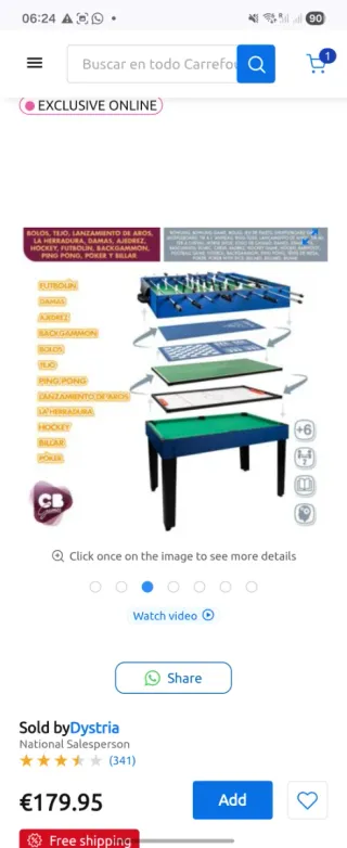 Mesa Multijuego 12 en 1 Toplife