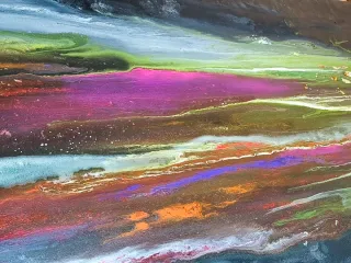 Cuadro abstracto moderno