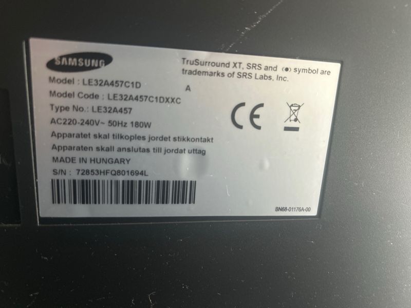 Televisión Samsung 32” Negra afbeelding 3