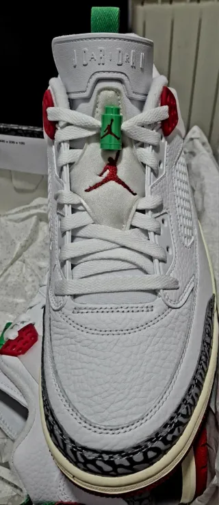 Jordan Spizike Low Rojo Blanco