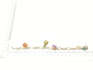 pulsera oro 18k con circonita