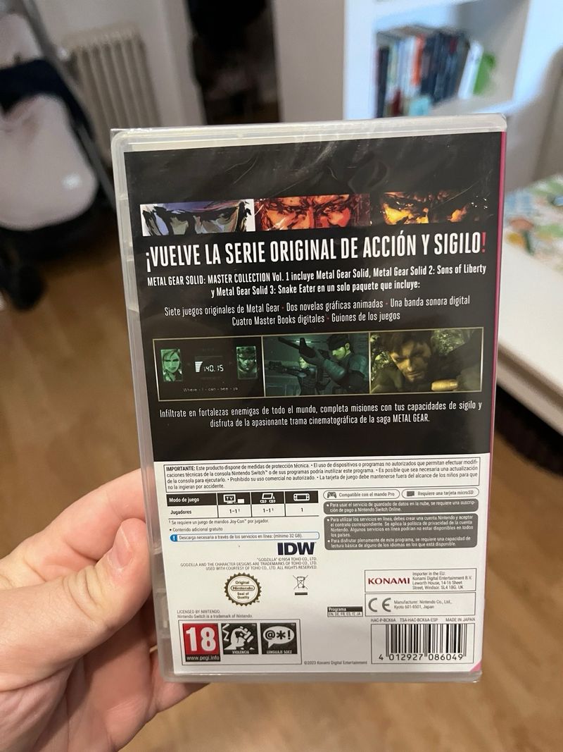 Metal Gear Solid Master Collection Vol. 1 Switch afbeelding 2