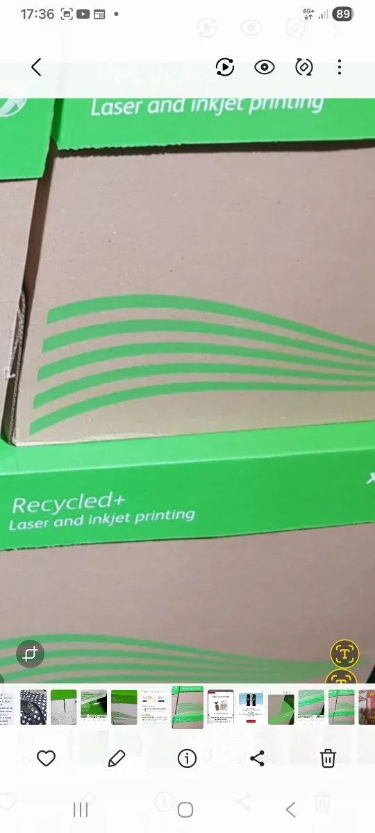 Caja Folios Din A4 80g m2 Reciclados marca  Xerox