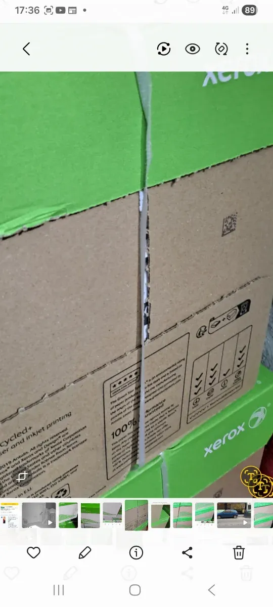 Caja Folios Din A4 80g m2 Reciclados marca  Xerox afbeelding 2