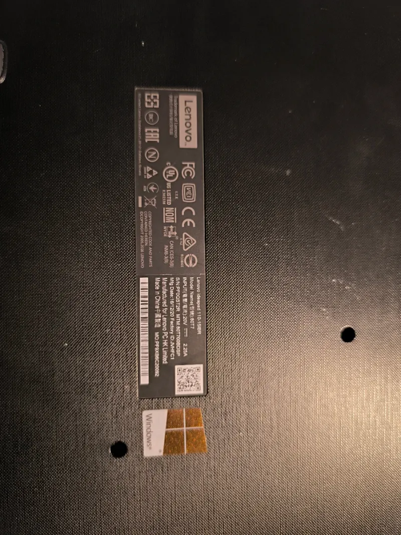 Portátil Lenovo Negro afbeelding 8