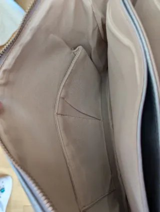 Bolso bandolera plateado