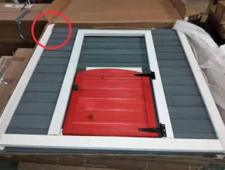 Casita Infantil Madera Robincool Chloe 1.2m²