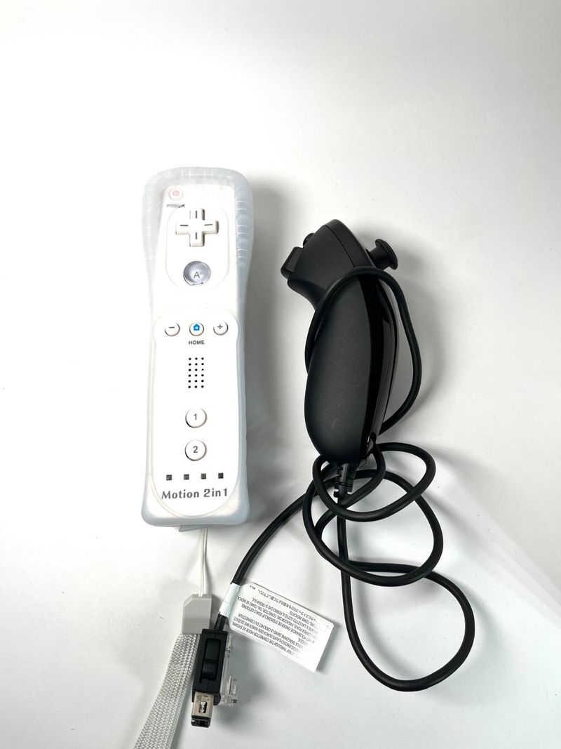 Nintendo Wii Blanca con Accesorios - Reproductor Dañado afbeelding 3