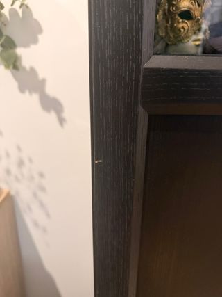 Vitrina Librería Ikea Billy Negra