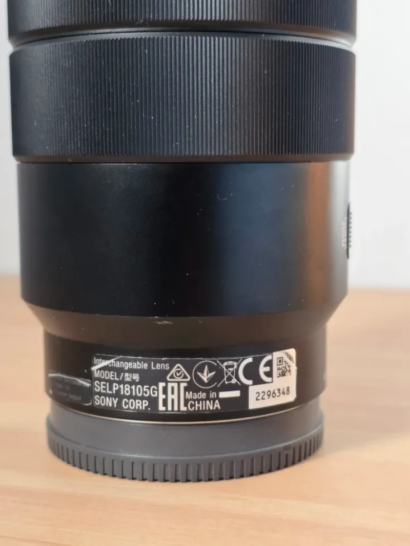 Sony E PZ 18-105mm F4 G OSS SELP18105G afbeelding 3