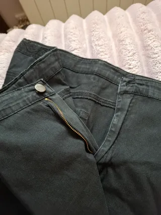 Pantalón tejano H&D JEANS negro