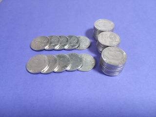 40 MONEDAS DE 25 PTAS. 1980*80 MUNDIALES.