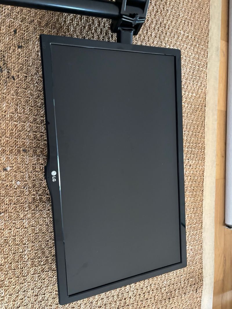 2 Monitores LG Negro afbeelding 2
