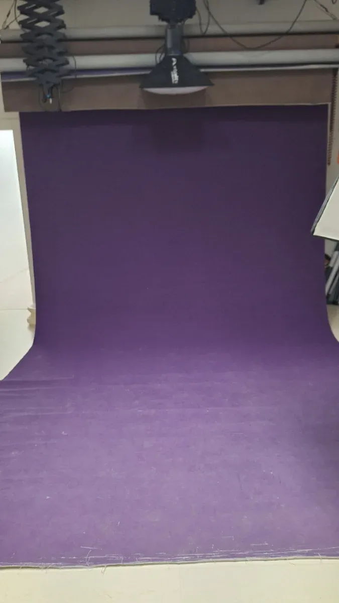 Fondo estudio fotografía malva liso