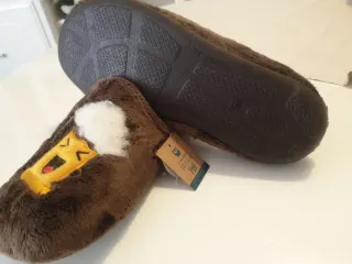 Zapatillas Marpen Home Marrones con Dibujo