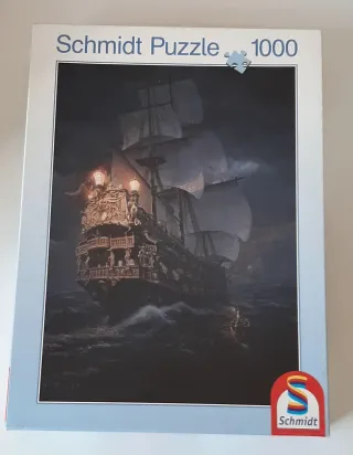 Puzzle Schmidt 1000 piezas Barco Tempestuoso
