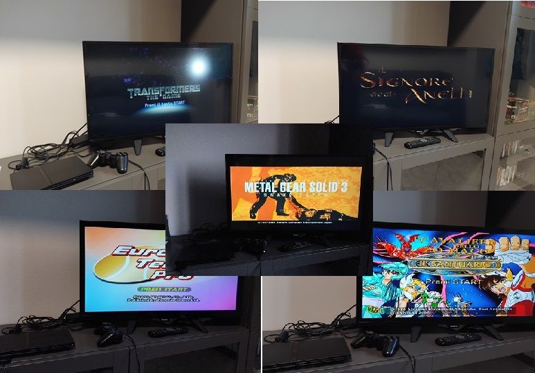 Consola Playstation 2 Slim y juegos en lote afbeelding 10