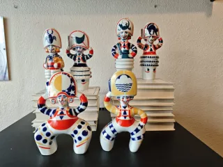 Colección figuras carnaval Sargadelos