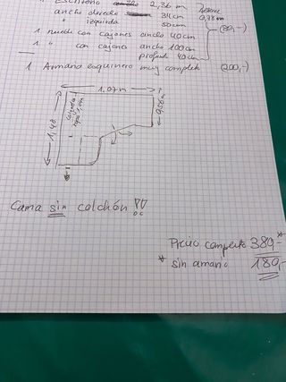 Habitacion infantil completa.