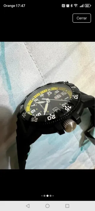 Reloj Luminox Seaturtle con garantía