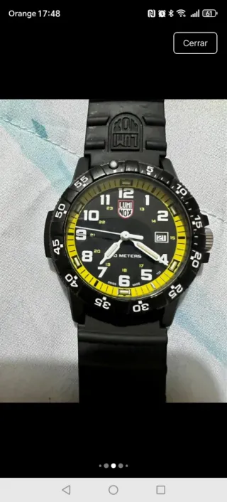 Reloj Luminox Seaturtle con garantía