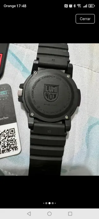 Reloj Luminox Seaturtle con garantía