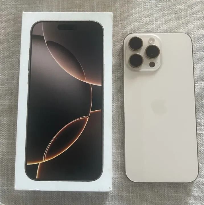 iPhone 16 Pro Max Plata